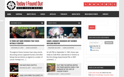 todayifoundout.com screenshot