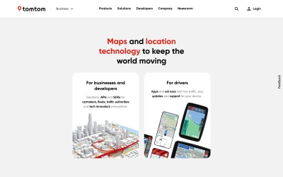 tomtom.com screenshot