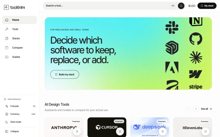tooltrim.com screenshot