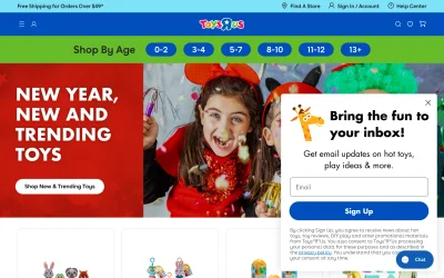 toysrus.com screenshot