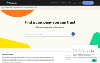 trustpilot.com screenshot