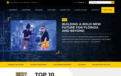 ucf.edu screenshot