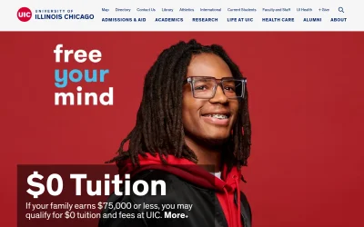 uic.edu screenshot