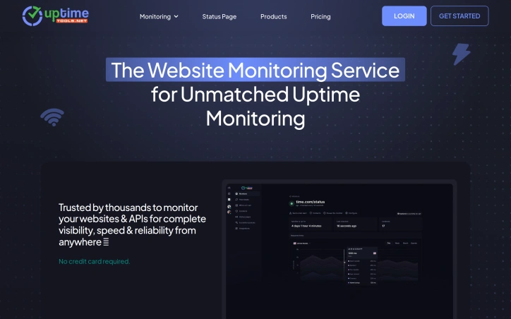Preview of uptimetools.net