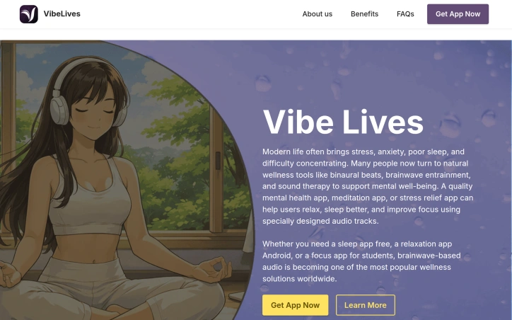 Preview of vibelives.com