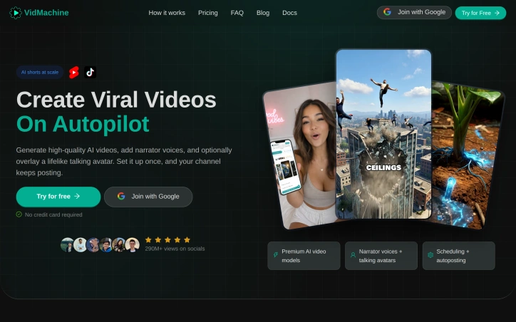 vidmachine.ai screenshot