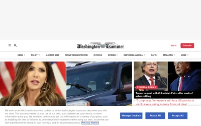 washingtonexaminer.com screenshot