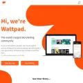 wattpad.com screenshot