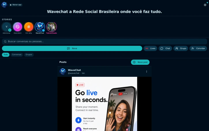 Preview of webconnectchat.com