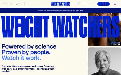 weightwatchers.com screenshot