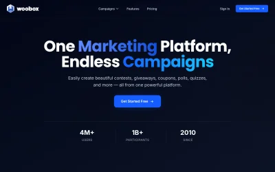 woobox.com screenshot