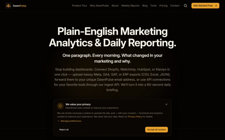 Preview of www.dawnpulse.org