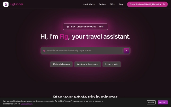 Preview of www.figfinder.ai