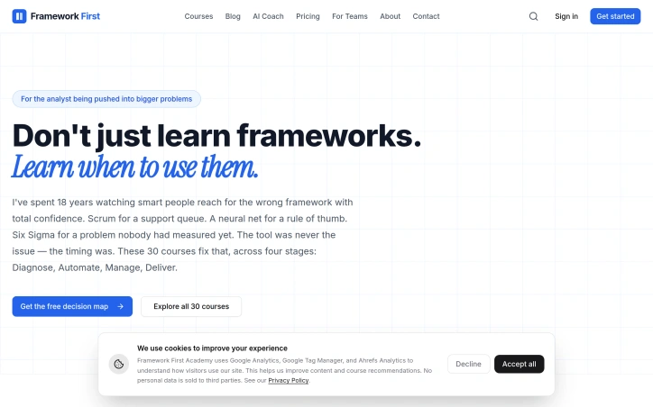 Preview of www.frameworkfirst.site