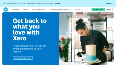 xero.com screenshot