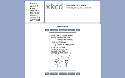 xkcd.com screenshot