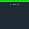 yoursearch.me screenshot