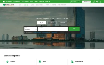 zameen.com screenshot